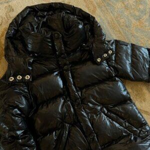 Sam stunner Puffer jacket in black size 8
